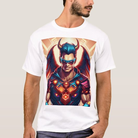 "Devil Angel Strategist T - Shirt (Vorderseite)