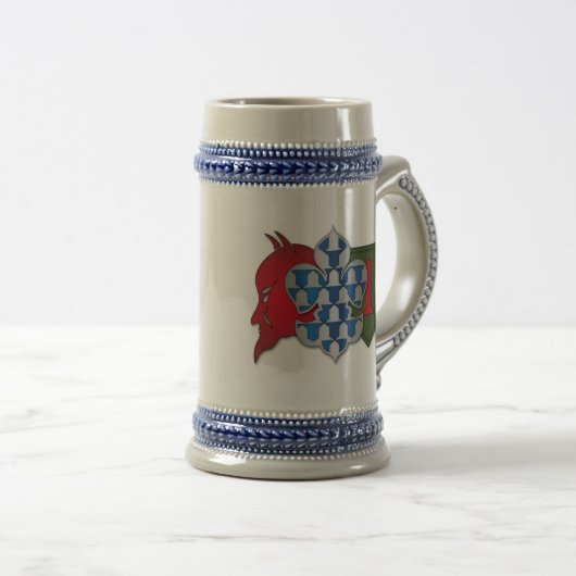 Devil Brigade stein Bierglas (VorderseiteRechts)