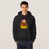 Devil Candy Corn Costume Halloween Puns Are So Cor Hoodie (Vorne ganz)