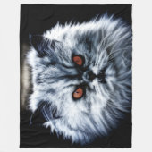 DEVIL CAT FLEECEDECKE (Vorderseite)