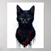 Devil Cat Witchy Poster (Vorne)