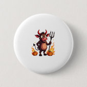 Devil Cow Mischief Button (Vorderseite)