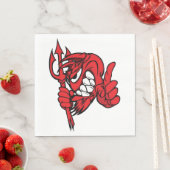 Devil Creature Paper Napkins Serviette (Beispiel)