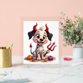 Devil Dalmatiner Mischief Acrylschild (Hochzeit)