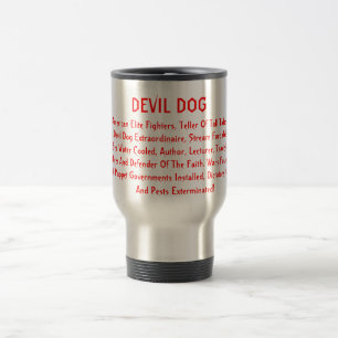DEVIL DOG (Tasse aus Edelstahl) Reisebecher