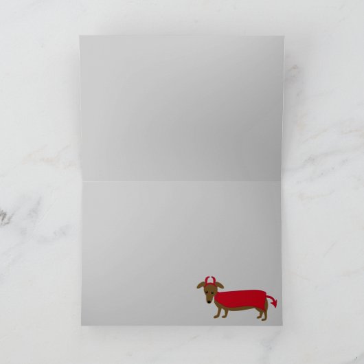 Devil Doggie Karte (Innenseite)