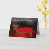 Devil Doggie Karte (Gelbe Blume)