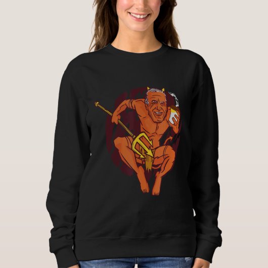 Devil Drink Hot Coffee Hot Drink Kaffee Sweatshirt (Vorderseite)