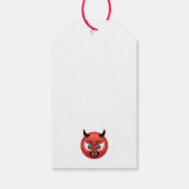 Devil Emoji Geschenkanhänger (Rückseite)