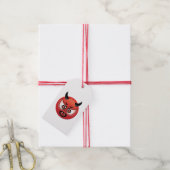 Devil Emoji Geschenkanhänger (Mit Garn)