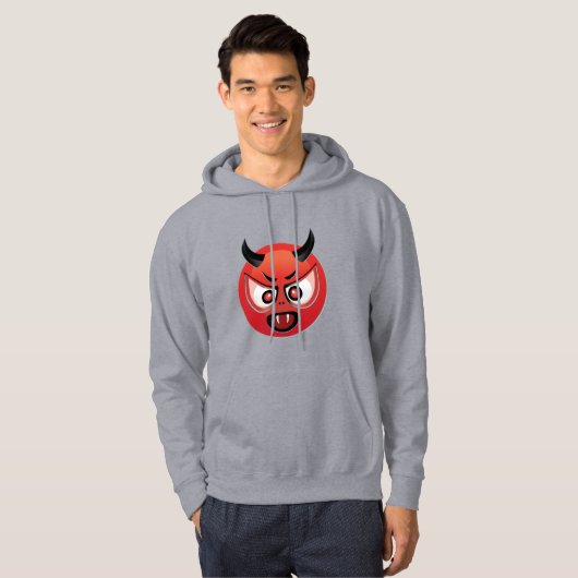 Devil Emoji Hoodie (Vorne ganz)