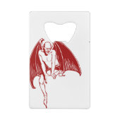 Devil Evil Demon Monster Wings Gothic Geldbeutel Flaschenöffner (Rückseite)