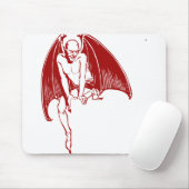 Devil Evil Demon Monster Wings Gothic Mousepad (Mit Mouse)