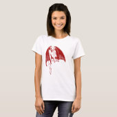 Devil Evil Demon Monster Wings Gothic T-Shirt (Vorne ganz)