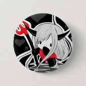 Devil Girl Button (Vorderseite)