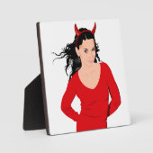 DEVIL GIRL FOTOPLATTE (Vorderseite)