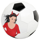 DEVIL GIRL FUßBALL (Dreiviertel)