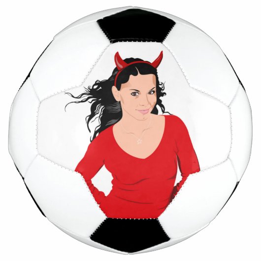 DEVIL GIRL FUßBALL (Vorderseite)