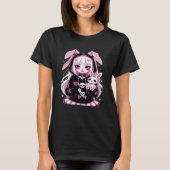 Devil Girl Halloween T - Shirt - Spooky Niedliches (Vorderseite)