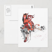 Devil Girl II Postkarte (Vorne/Hinten)