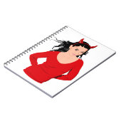 DEVIL GIRL NOTIZBLOCK (Linke Seite)