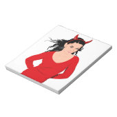 DEVIL GIRL NOTIZBLOCK (Rotiert)