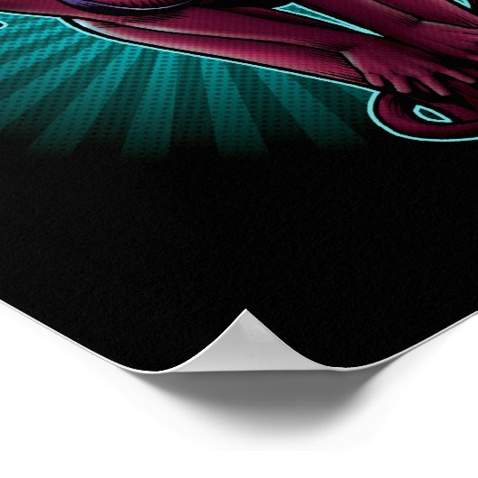 Devil Girl Poster (Ecke)