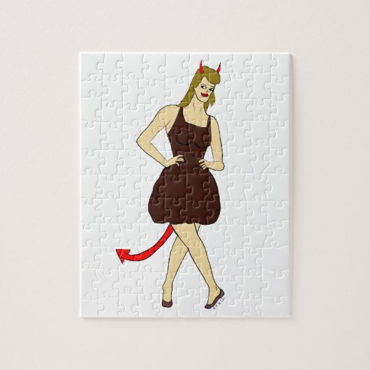 devil girl puzzle (Vertikal)