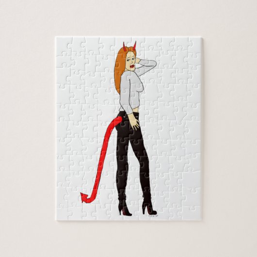 devil girl     puzzle (Vertikal)