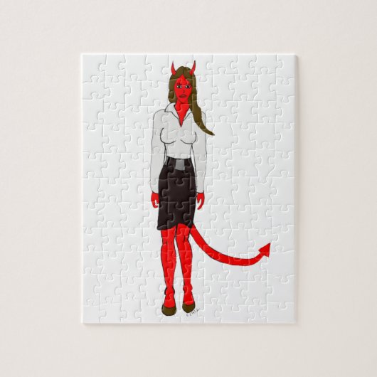 devil girl    puzzle (Vertikal)