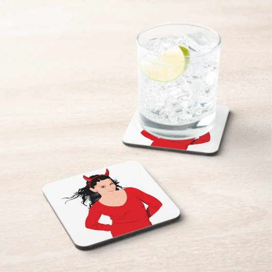 DEVIL GIRL UNTERSETZER (Rechte Seite)