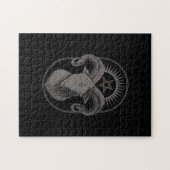 Devil Goat Pentagram Baphomet Satan Occult Satanic Puzzle (Horizontal)