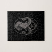 Devil Goat Pentagram Baphomet Satan Occult Satanic Puzzle (Horizontal)