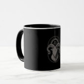Devil Goat Pentagram Baphomet Satan Occult Satanic Tasse (Vorderseite Links)