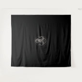 Devil Goat Pentagram Baphomet Satan Occult Satanic Wandteppich (Vorderseite (Horizontal))