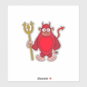 Devil Gorilla Aufkleber (Blatt)