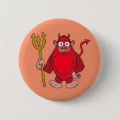 Devil Gorilla Button (Vorderseite)