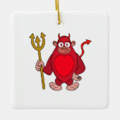 Devil Gorilla Keramikornament (Vorderseite)