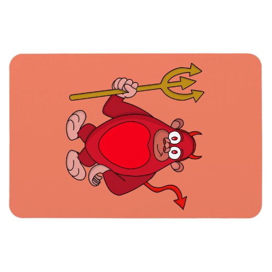 Devil Gorilla Magnet (Horizontal)