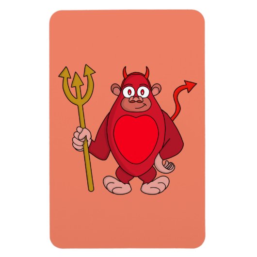 Devil Gorilla Magnet (Vertikal)