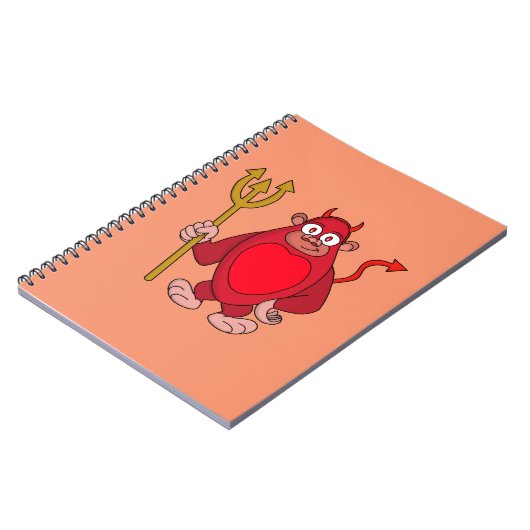 Devil Gorilla Notizblock (Linke Seite)
