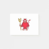 Devil Gorilla Post-it Klebezettel (Vorderseite)