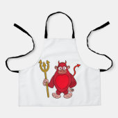 Devil Gorilla Schürze (Vorderseite)