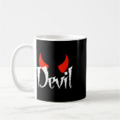 Devil Halloween Matching Couple Girlfriend 1 Kaffeetasse (Links)