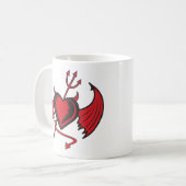 Devil Hearts Kaffeetasse (Vorderseite Links)