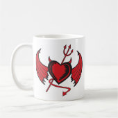 Devil Hearts Kaffeetasse (Links)