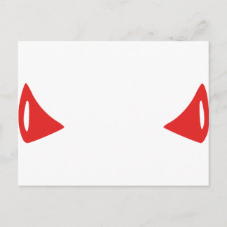 Devil Horns Postkarte