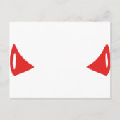 Devil Horns Postkarte (Vorderseite)