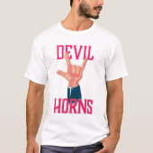 Devil Horns T-Shirt (Vorderseite)