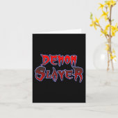 Devil Horror Halloween Karte (Gelbe Blume)
